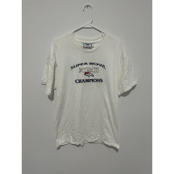 Vintage Denver Broncos Super Bowl T-Shirt - Large - Picture 1 of 5
